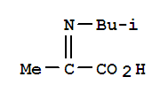 (7CI)-2-(异丁基亚氨基)-丙酸结构式_89895-61-4结构式