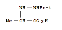 (7CI)-2-(2-异丙基肼基)-丙酸结构式_89937-50-8结构式