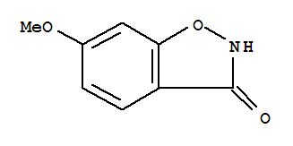 3-Hydroxy-6-methoxy-1,2-benzisoxazole Structure,89942-57-4Structure