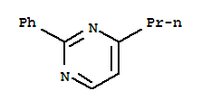 (6CI,9CI)-2-苯基-4-丙基-嘧啶结构式_89967-04-4结构式