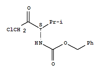 Z-l-val-氯甲酮结构式_90105-41-2结构式