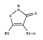 3(2H)-isoxazolone,5-ethyl-4-propyl-(9ci) Structure,90124-64-4Structure