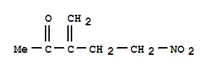 (9ci)-3-亚甲基-5-硝基-2-戊酮结构式_90295-84-4结构式