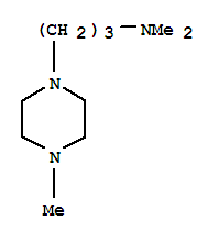 (9ci)-n,n,4-三甲基-1-哌嗪丙胺结构式_90331-23-0结构式