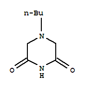 (7ci)-4-丁基-2,6-哌嗪二酮结构式_90346-27-3结构式