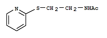 (7ci)-n-[2-(2-吡啶硫代)乙基]-乙酰胺结构式_90437-14-2结构式