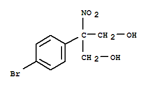 2-(对溴苯基)-2-硝基-1,3-丙二醇结构式_90561-94-7结构式