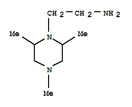 (9ci)-2,4,6-三甲基-1-哌嗪乙胺结构式_90795-53-2结构式