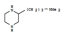 (7ci)-2-[3-(二甲基氨基)丙基]-哌嗪结构式_90795-54-3结构式