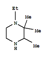 (7ci)-1-乙基-2,2,3-三甲基-哌嗪结构式_90796-45-5结构式
