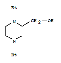 (7ci,9ci)-1,4-二乙基-2-哌嗪甲醇结构式_90796-58-0结构式