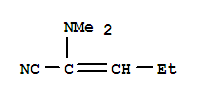 (9ci)-2-(二甲基氨基)-2-戊烯腈结构式_91075-13-7结构式