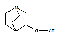 (9ci)-3-乙炔-1-氮杂双环[2.2.2]辛烷结构式_91239-94-0结构式