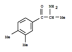 (7CI)-2-氨基-3,4-二甲基-苯丙酮结构式_91246-21-8结构式