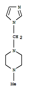 (9ci)-1-(1H-咪唑-1-甲基)-4-甲基-哌嗪结构式_91272-89-8结构式