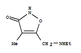 3(2H)-isoxazolone,5-[(ethylamino)methyl]-4-methyl-(9ci) Structure,91305-13-4Structure