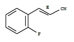 (2e)-(9ci)-3-(2-氟苯基)-2-丙烯腈结构式_91319-60-7结构式