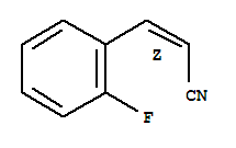 (z)-(9ci)-3-(2-氟苯基)-2-丙烯腈结构式_91319-61-8结构式
