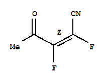 (z)-(9ci)-2,3-二氟-4-氧代-2-戊烯腈结构式_91416-72-7结构式