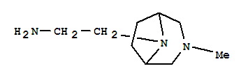 3,8-Diazabicyclo[3.2.1]octane,8-(2-aminoethyl)-3-methyl-(7ci) Structure,91445-48-6Structure