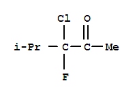 3-氯-3-氟-4-甲基-2-戊酮结构式_91524-37-7结构式