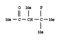 (9ci)-4-氟-3,4-二甲基-2-戊酮结构式_91524-40-2结构式
