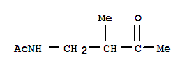 (9ci)-n-(2-甲基-3-氧代丁基)-乙酰胺结构式_91875-45-5结构式