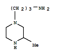 (9ci)-3-甲基-1-哌嗪丙胺结构式_91913-67-6结构式