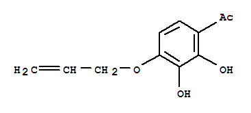 (7ci)-4-(烯丙氧基)-2,3-二羟基-苯乙酮结构式_92017-08-8结构式