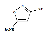 (9ci)-n-(3-乙基-5-异噁唑基)-乙酰胺结构式_92087-90-6结构式