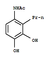 (7ci)-3,4-二羟基-2-丙基-乙酰苯胺结构式_92147-22-3结构式