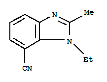 7-Benzimidazolecarbonitrile,1-ethyl-2-methyl-(7ci) Structure,92289-32-2Structure