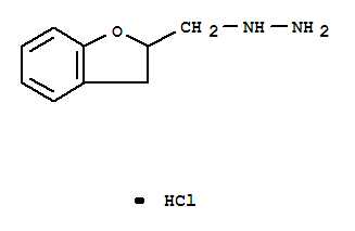 1-((2,3-Dihydrobenzofuran-2-yl)methyl)hydrazine Structure,92383-19-2Structure