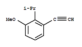 (7ci)-3-乙炔-2-异丙基-苯甲醚结构式_92722-74-2结构式