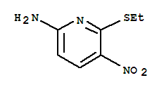 (9ci)-6-(乙基硫代)-5-硝基-2-吡啶胺结构式_92741-41-8结构式