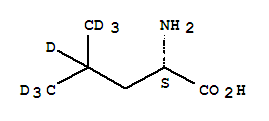 L-亮氨酸-D7结构式_92751-17-2结构式
