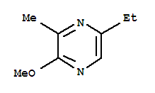 (9CI)-5-乙基-2-甲氧基-3-甲基-吡嗪结构式_93034-73-2结构式