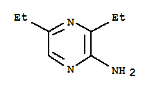 (9CI)-3,5-二乙基-吡嗪胺结构式_93034-78-7结构式