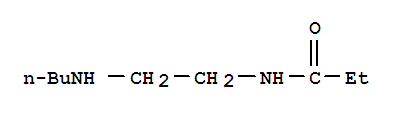  n-[2-(丁基氨基)乙基]-丙酰胺结构式_93111-57-0结构式
