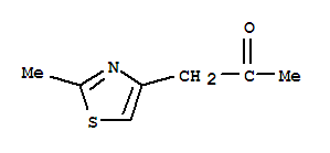 1-(2-甲基-4-噻唑)-2-丙酮结构式_933688-56-3结构式