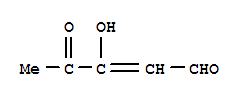 (9ci)-3-羟基-4-氧代-2-戊烯醛结构式_93376-50-2结构式