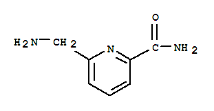 6-(氨基甲基)吡啶-2-羧酰胺结构式_94413-68-0结构式