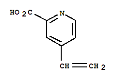 (9ci)-4-乙烯-2-吡啶羧酸结构式_94798-08-0结构式