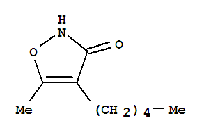 3(2H)-isoxazolone,5-methyl-4-pentyl-(9ci) Structure,96520-41-1Structure