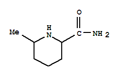 (9ci)-6-甲基-2-哌啶羧酰胺结构式_97039-47-9结构式