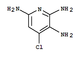(6ci)-2,3,6-三氨基-4-氯-吡啶结构式_98021-93-3结构式