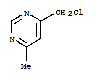 (6CI)-4-(氯甲基)-6-甲基嘧啶结构式_98198-62-0结构式
