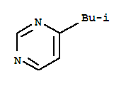 (6CI)-4-异丁基嘧啶结构式_98489-37-3结构式