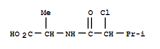 (6ci)-n-(2-氯-3-甲基丁基)-丙氨酸结构式_98492-26-3结构式