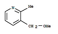 (6ci)-3-(甲氧基甲基)-2-甲基-吡啶结构式_98593-18-1结构式